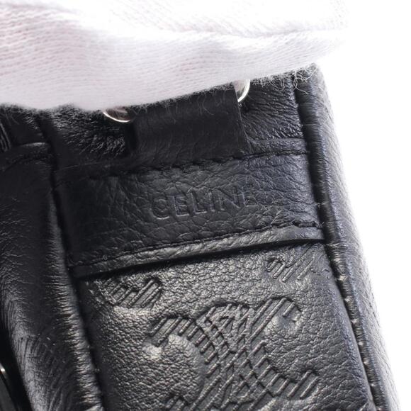 CELINE Black Leather Shoulder Bag - Picture 5 of 5